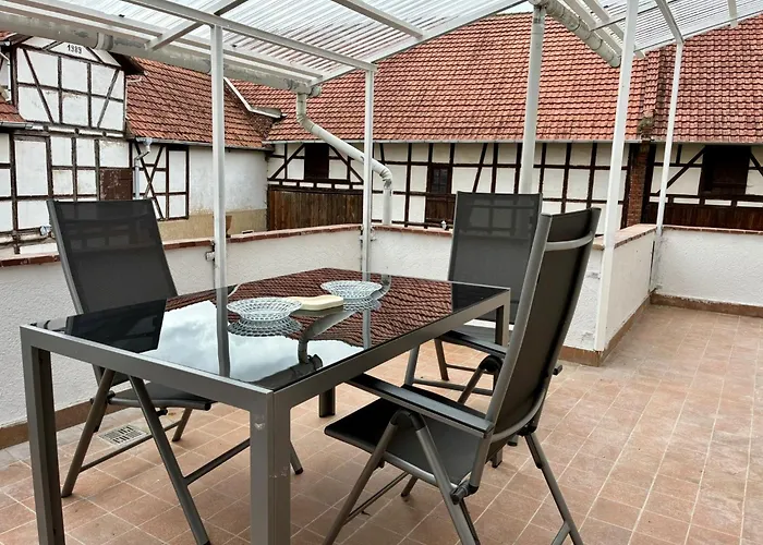 Apartment Mit Kamin Am Nationalpark Hainich Beuernfeld